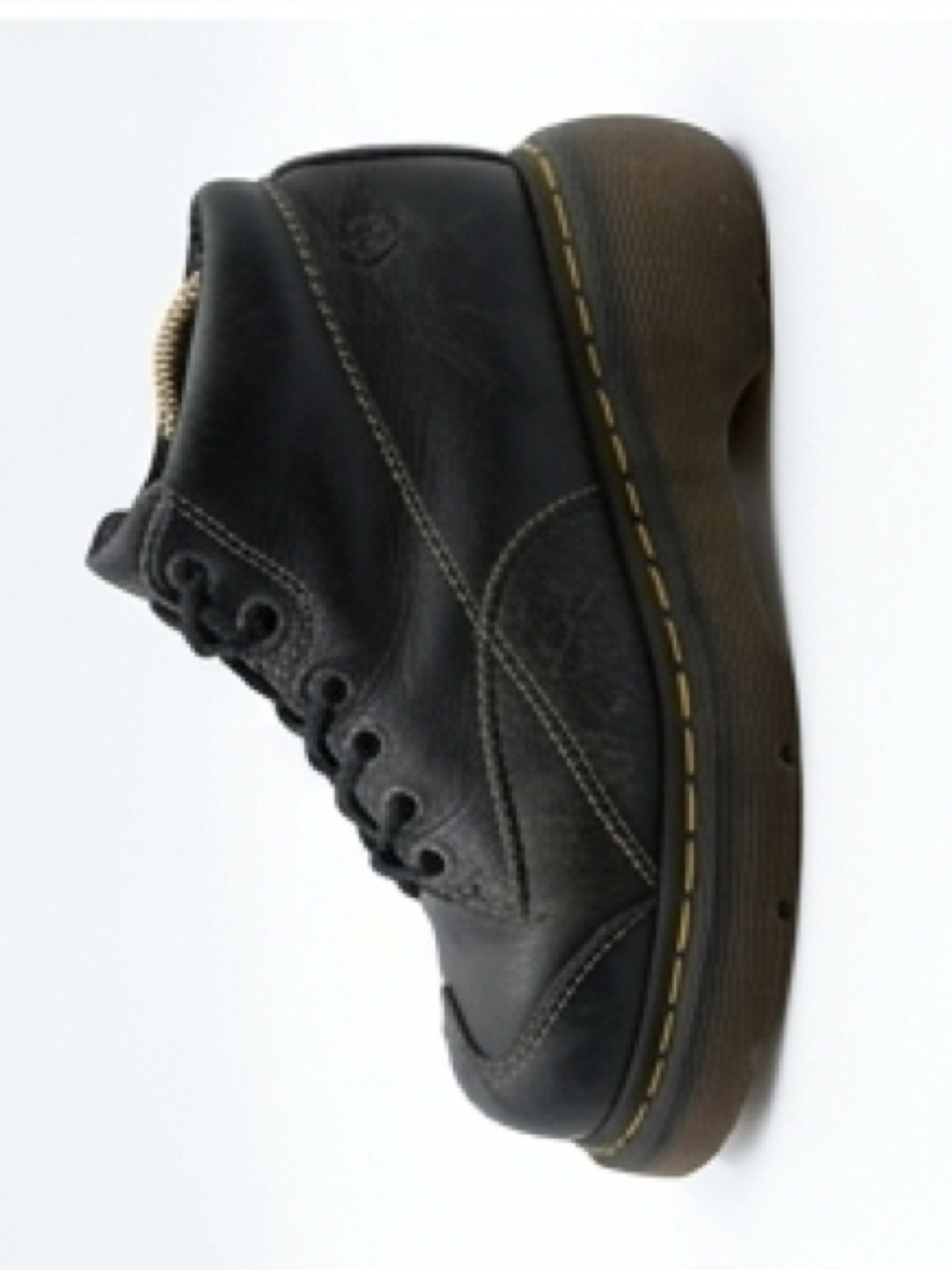 Dr. Martens Vintage Y2K 12278 Black Leather Daisy Ankle Boots Sz US 6 - Picture 8 of 10